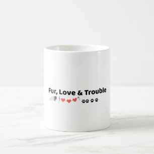 Tasse de café pour amateur de drôles d'animaux Fur