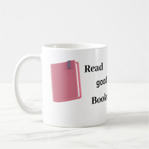 Tasse de café pour amateur de livres esthétiques
