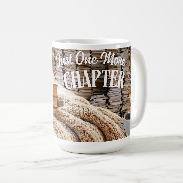 tasse de café pour amateurs de livres (Devant droit)