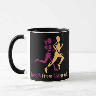 Tasse de café pour coureur