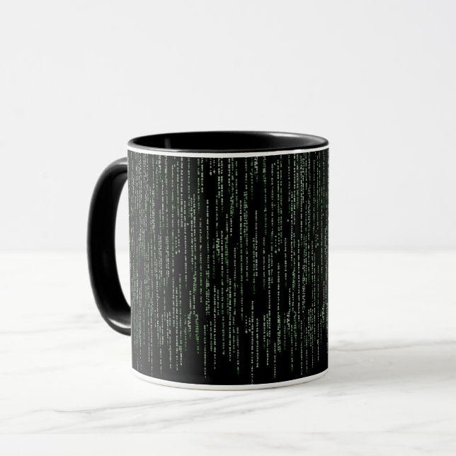 Tasse de café pour des programmeurs (matrice) (Devant gauche)