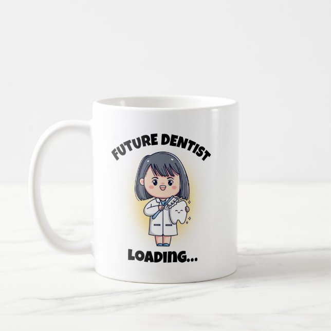 TASSE DE CAFÉ POUR FUTUR DENTISTE (Gauche)