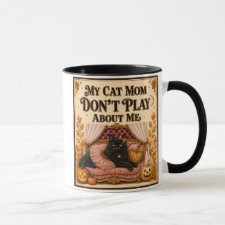 Tasse de café pour la fête des chats Halloween 
