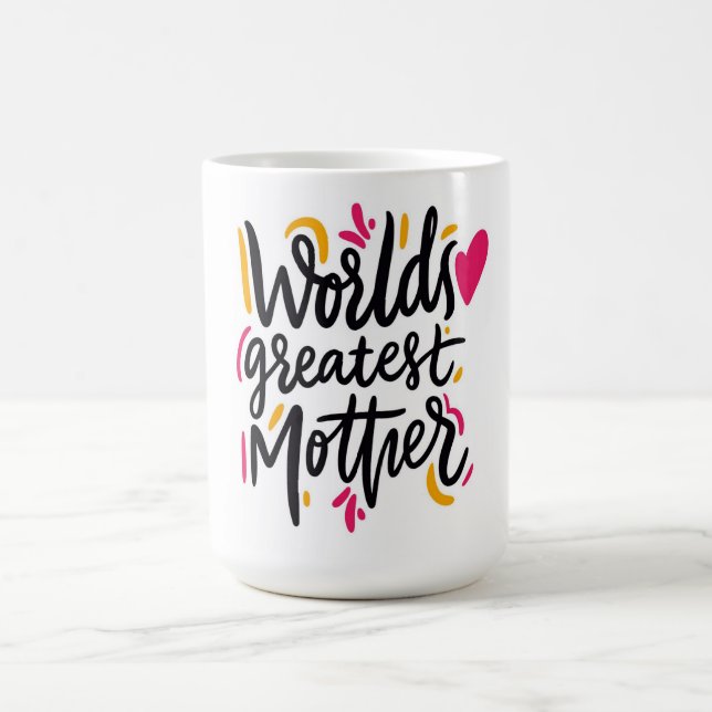 Tasse de café pour la fête des mères la plus grand (Centre)