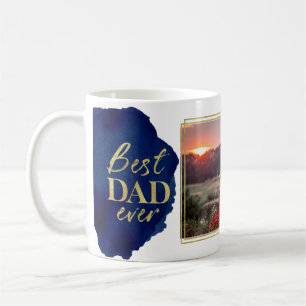 Tasse de café pour la fête des pères à aquarelle b