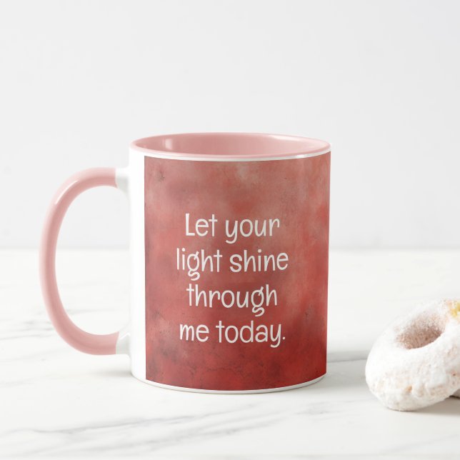 Tasse de café pour la prière du matin (Avec donut)