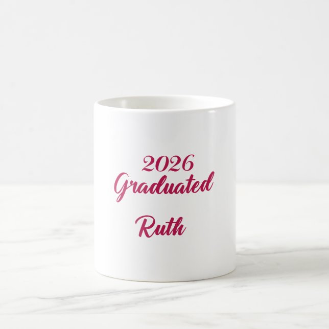 Tasse de café pour la remise de diplôme 2026 | Per (Centre)
