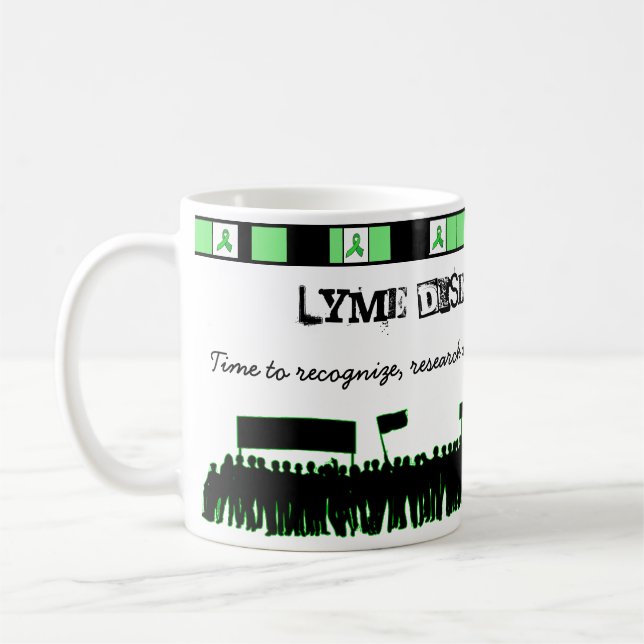 Tasse de café pour la sensibilisation à la maladie (Gauche)