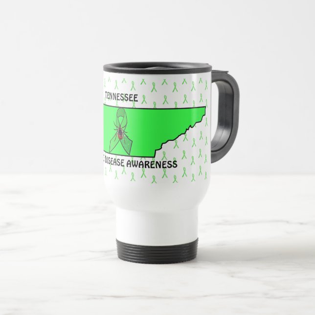 Tasse de café pour la sensibilisation à la maladie (Devant droit)