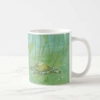Tasse de café pour l'amant de nature, "natation de