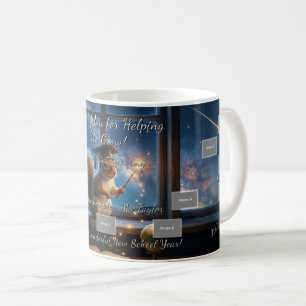 Tasse de café pour l'appréciation de l'enseignant