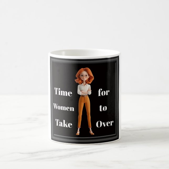 Tasse de café pour le temps des femmes (Centre)