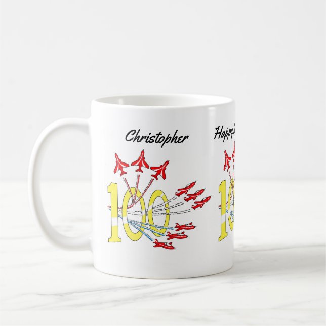 Tasse de café pour les 100 ans des avions à réacti (Gauche)