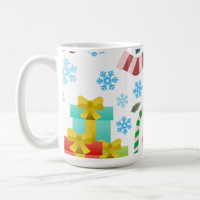 Tasse de café pour les fêtes de Noël 2024 (Gauche)