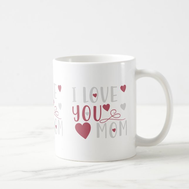Tasse de café pour maman allemande typographie ros (Droite)