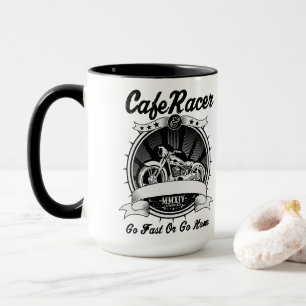 Tasse de café pour moto