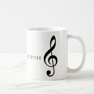 tasse de café pour un musicien