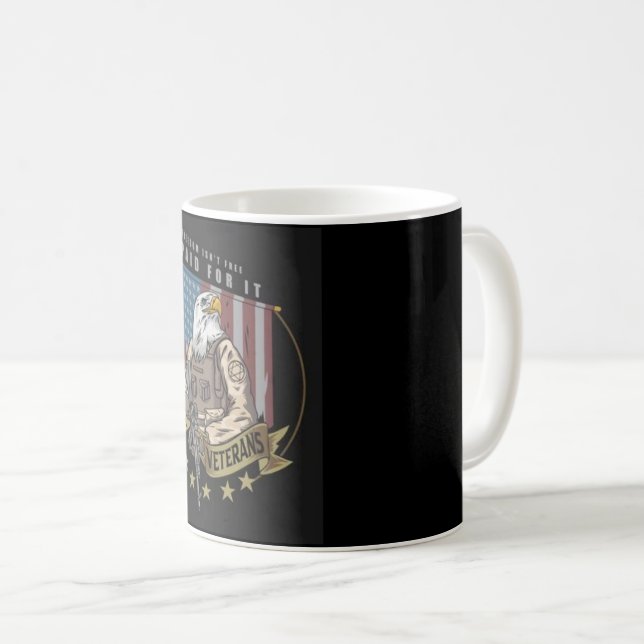 Tasse de café pour vétéran (Devant droit)