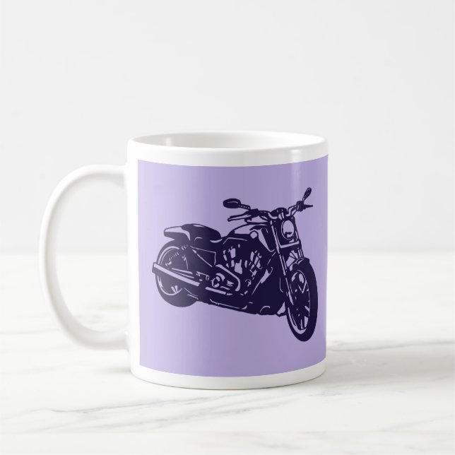 Tasse de café pourpre spéciale de V-Tige (Gauche)