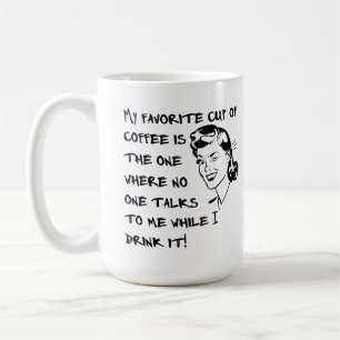 Tasse de café préférée Mug féminin drôle