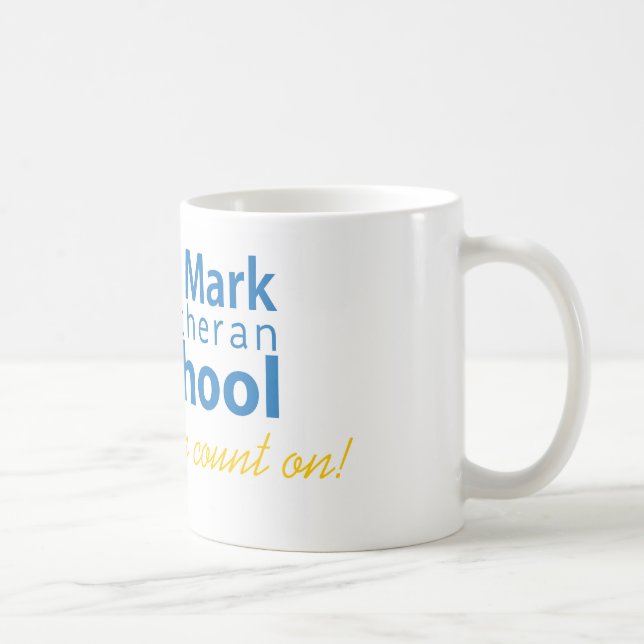 Tasse de café préscolaire luthérienne de St Mark (Droite)