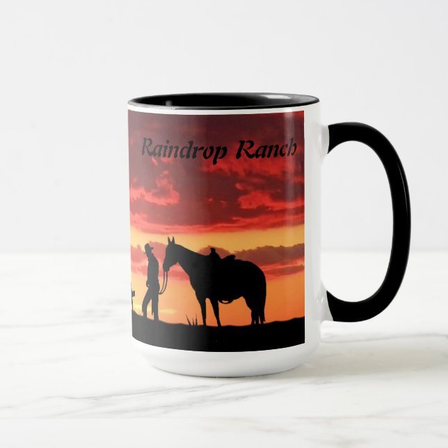 Tasse de café Prière de Cowboy (Droite)
