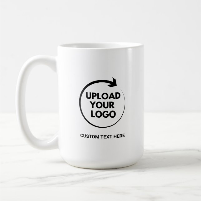 Tasse de café promotionnelle pour entreprise avec  (Gauche)