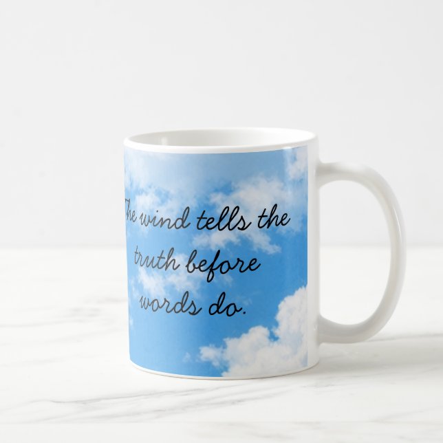 Tasse de café Proverbe du Wind Speaker (Droite)