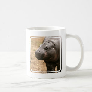 Tasse de café pygméenne d'hippopotame