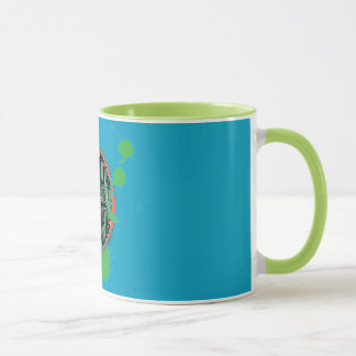 Tasse de café rebelle heureuse