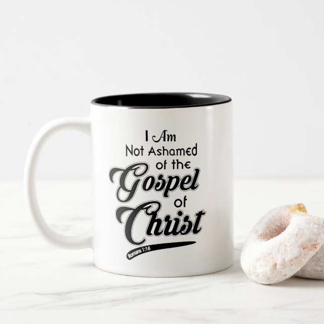 Tasse de café religieuse chrétienne non honteuse (Avec donut)