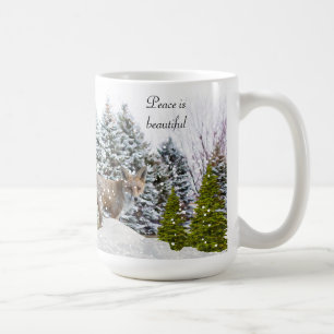 Tasse de café Renard / Faune de Pays Merveilleux d