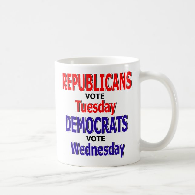 Tasse de café républicaine drôle (Droite)