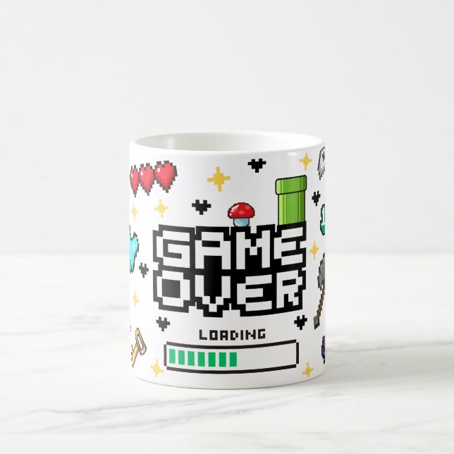 Tasse de café Rétro Gamer (Centre)
