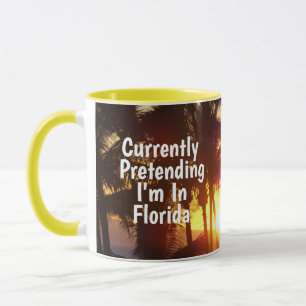 Tasse de café Rêvant de Floride