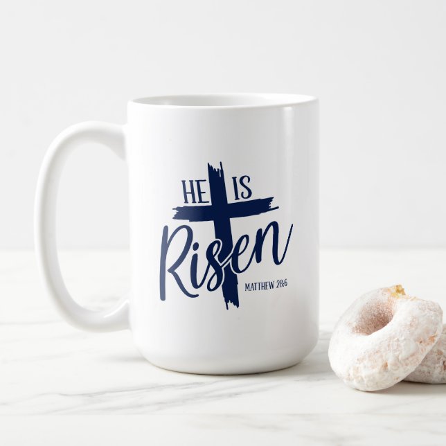Tasse de café Risen Cross (Avec donut)