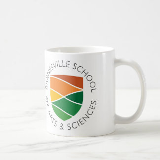 Tasse de café ronde de logo - 11 onces