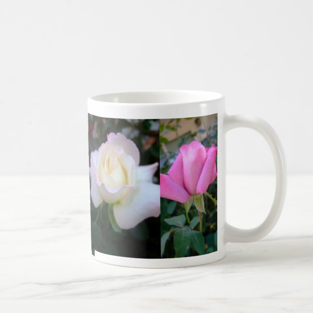Tasse de café rose de bourgeon (Droite)