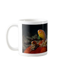 Tasse de café rose de Clownfish de mouffette