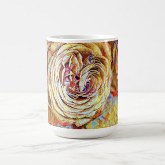 Tasse de café Rose Soleil Épanoui