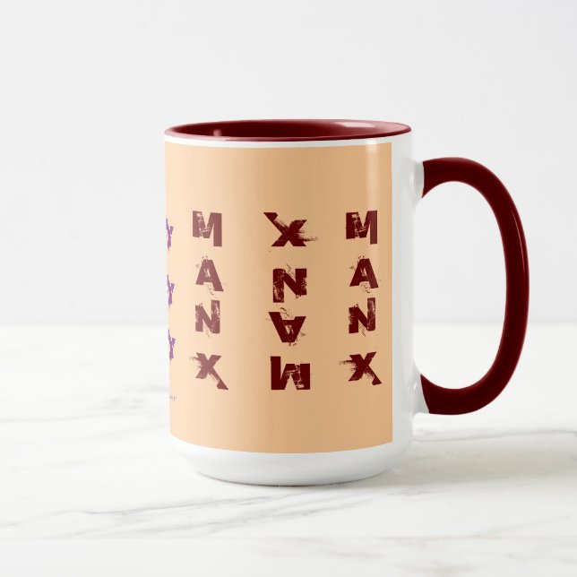 TASSE DE CAFÉ ROUGE DE CAT MANNOIS (Droite)