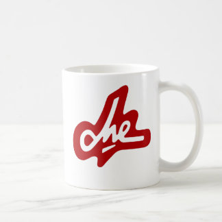Tasse de café rouge de signature de Che Guevara