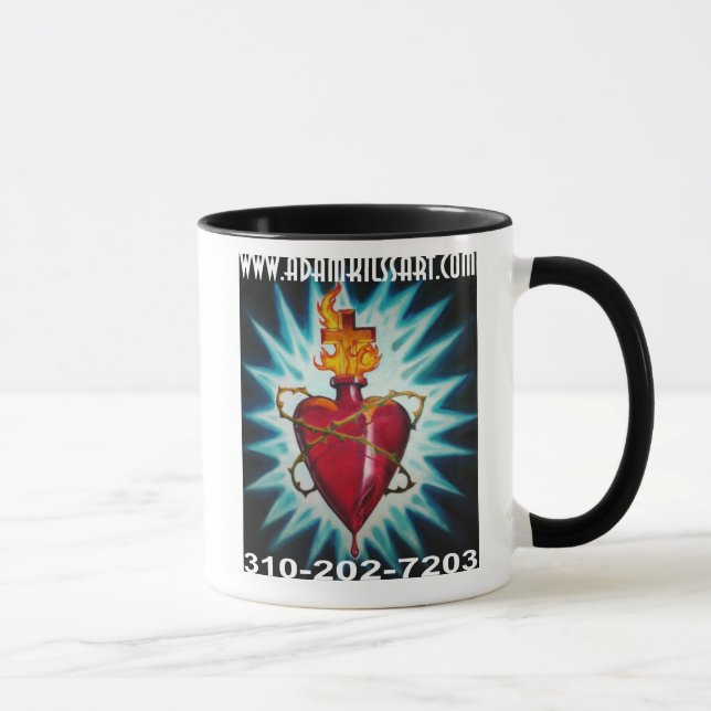 Tasse de café sacrée de coeur (Droite)
