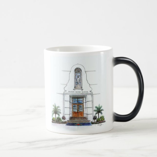 Tasse de café sacrée de Coronado d'école communale (Droite)