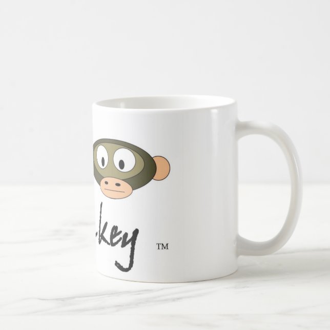 Tasse de café sale de singe (Droite)