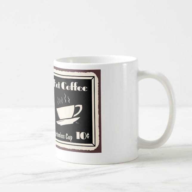 Tasse de café sans fond (Droite)