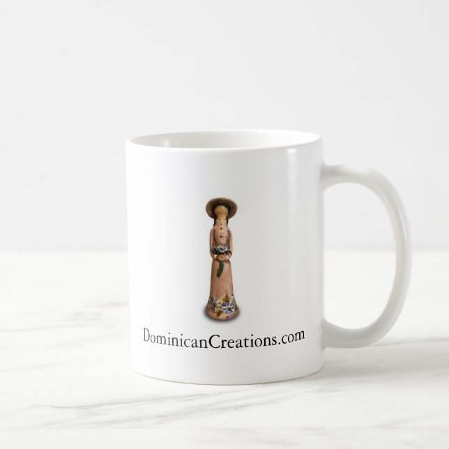 Tasse de café sans visage de poupée (Droite)