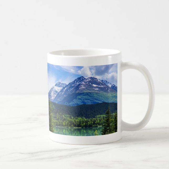 Tasse de café Scenic Byway Mountain d'Alaska (Droite)
