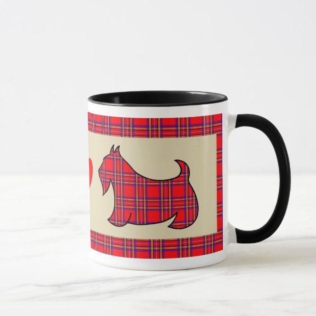 Tasse de café Scottish Terrier Scotty Dog Cadeau (Droite)