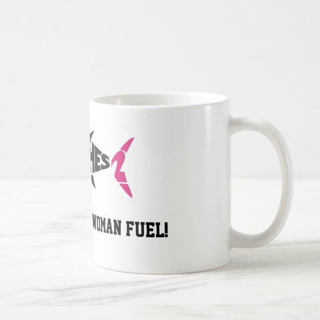 Tasse de café Shefishes2 blanc (Droite)